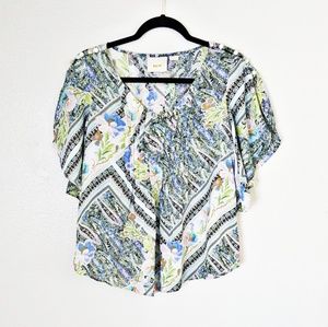 🎉SALE🎉 Anthropologie Maeve floral blouse
